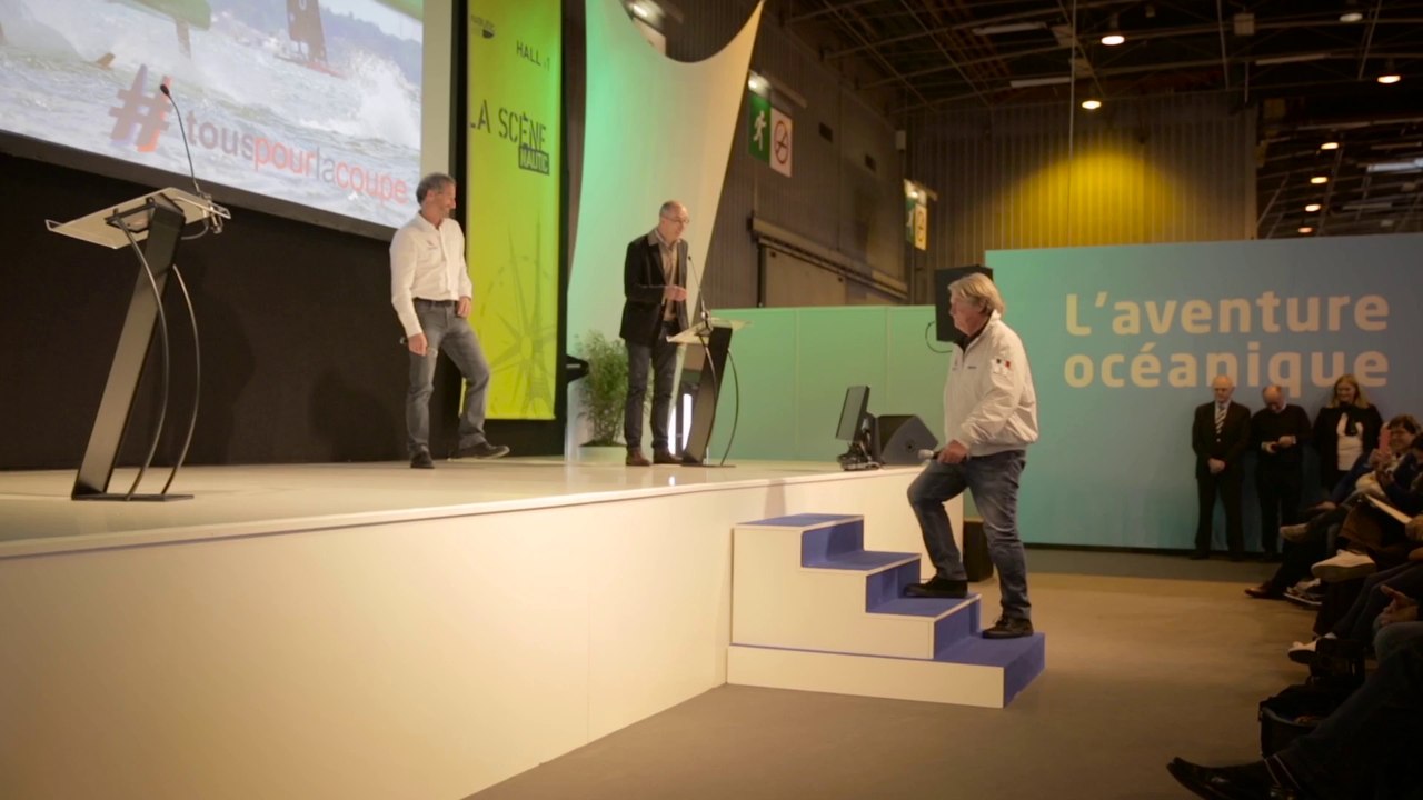 Groupama Team France au Salon Nautic 2015