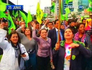 El 2015 fue año de protestas a favor y en contra del Gobierno