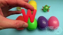 Disney Cars Surprise Egg Learn-A-Word! Spelling Water Buddies! Lesson 1