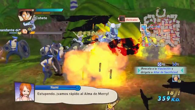 One Piece Pirate Warriors 3 : CONTRA EL DIOS ENEL EN LA ISLA DEL CIELO , SKYPIEA #10