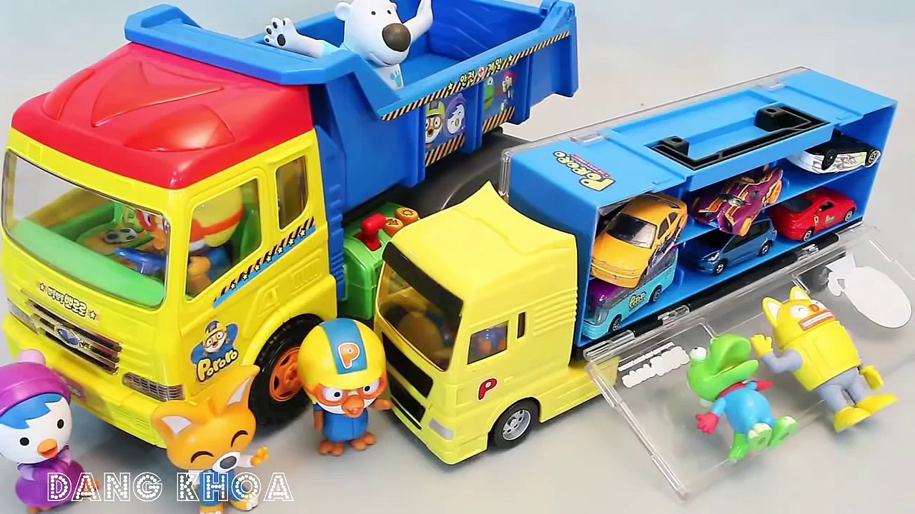 Đồ chơi ô tô xe ôtô tải trọng lớn trở máy bay xe hơi rất đẹp cho bé xem