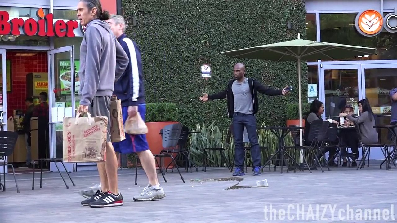 CHAIR PULLING PRANK!