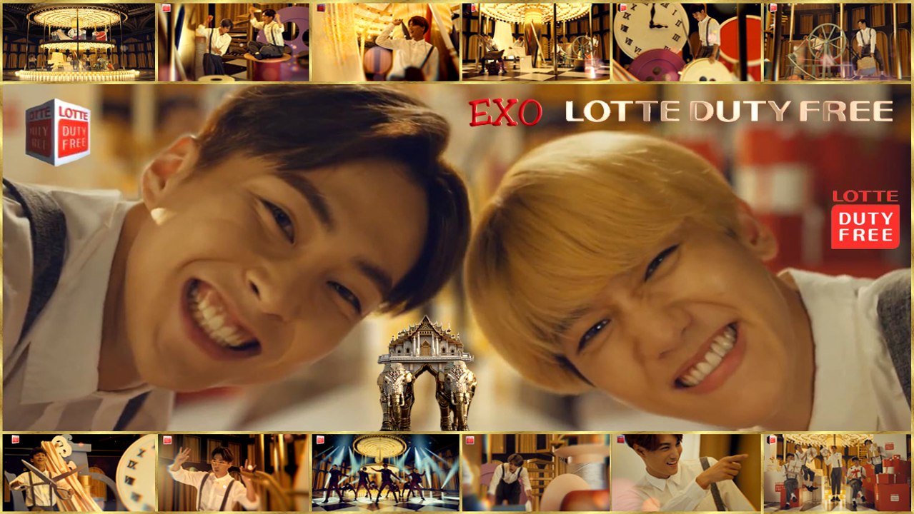 EXO -Lotte Duty Free (korean ver.) k-pop [german Sub]