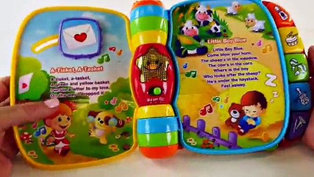 Musical Rhymes Book VTech Learn 40+ Songs Teaching Colors Nursery Rhymes! Toddler Toys