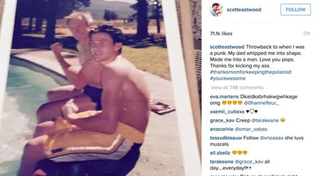 Scott Eastwood Thanks Father Clint For 'Whipping Him into Shape'