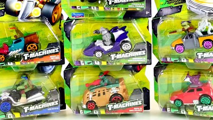 Video herunterladen: 7 TMNT T-Machine Hot Rod Teenage Mutant Ninja Turtles Nickelodeon Superhero Cars Compariso