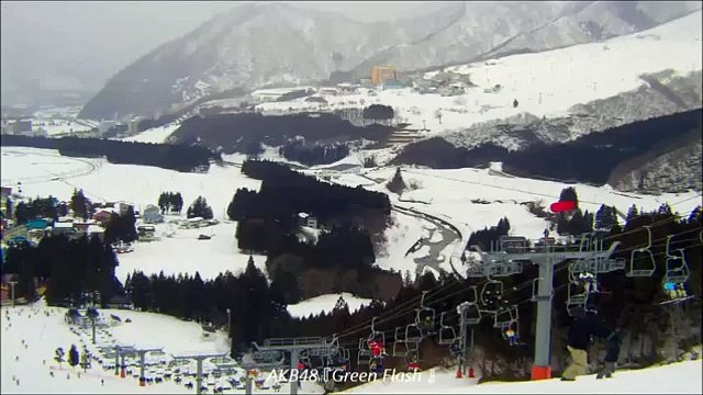 AKB48【Green Flash】歌詞付き　full　カラオケ練習用　メロディあり【夢見るカラオケ制作人】