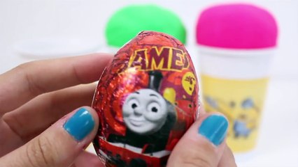 Play-Doh Ice Cream Minions Cups Surprise Eggs