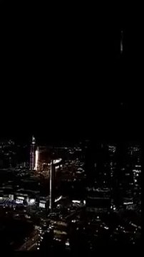 ‏حريق في برج دبي في موقع احتفالات راس السنة 31/12/2015
