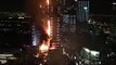 Fire breaks out in building near massive New Year's Eve fireworks display in ‪‎Dubai!