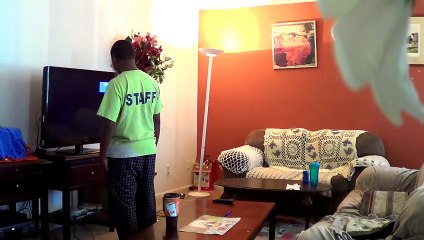 BROKEN CRACKED TV SCREEN PRANK ON FAMILY