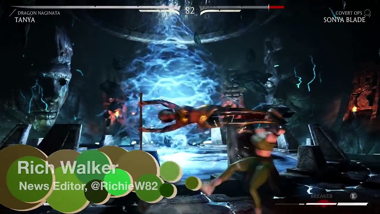Mortal Kombat X Tanya Quick Look: Fatalities an...