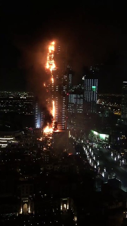 Dubai hotel fire