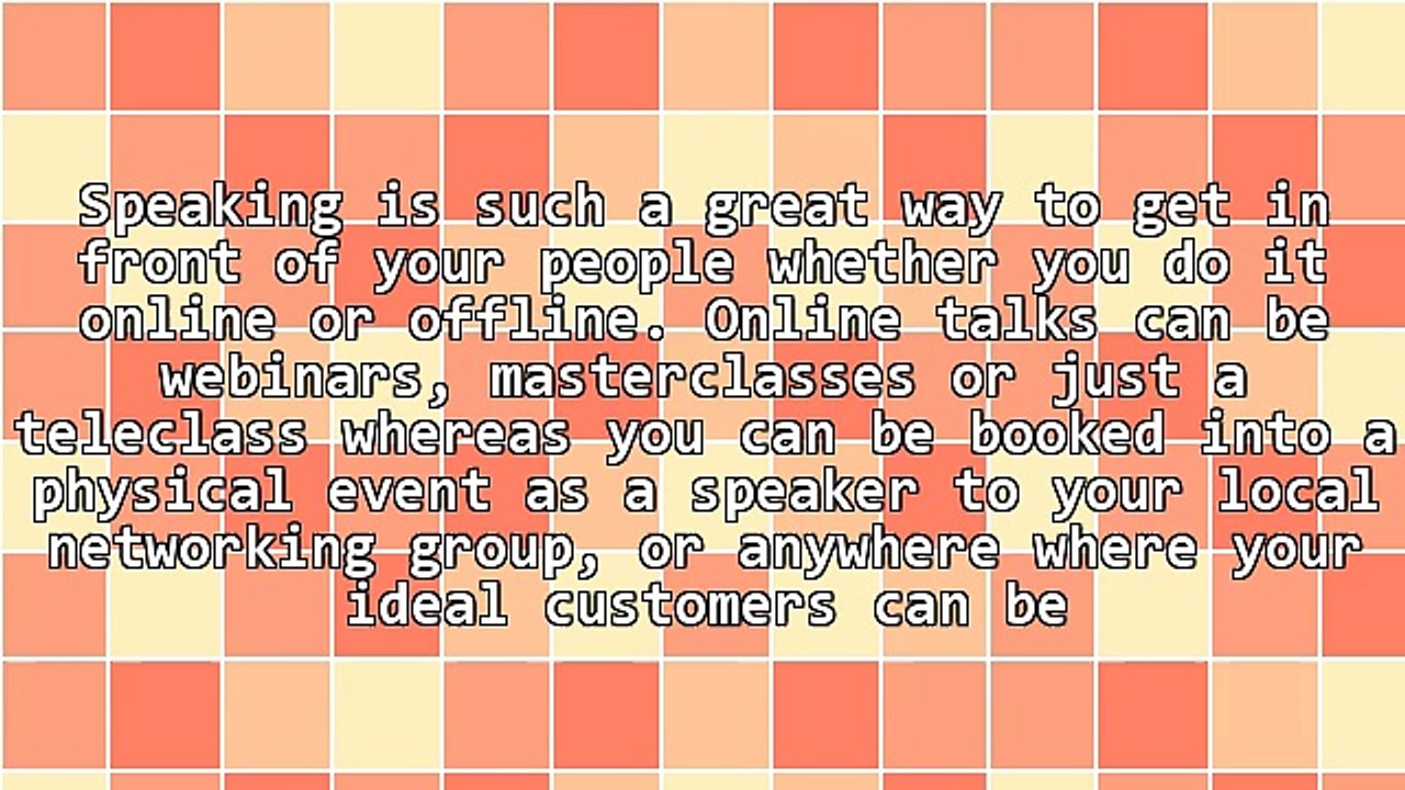 How To Be An Engaging Speaker Either Online or Offline