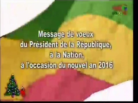 MESSAGE DE VŒUX 2016 du Président Denis SASSOU-N'GUESSO