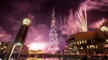 Bangkok, Thailand Fireworks Eve - Happy New Year 2016