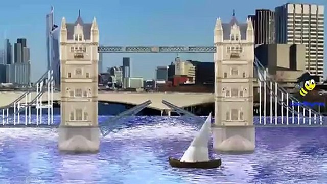 Spiderman London Bridge Nursery Rhyme | Olaf Cartoon London Bridge is Falling Down Songs F