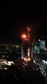 В Дубае в небоскрёбе пожар на Новый Год 2016 In Dubai skyscraper fire on New Year