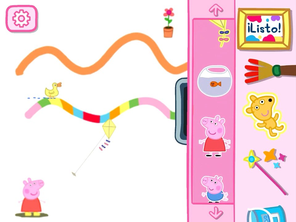 apps for children Peppa's PaintBox- Apps para niños - Apps for kids - Dibujos Peppa Pig Games