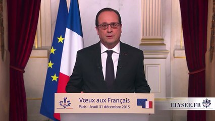 Voeux de Hollande: "Nous n'en avons pas terminé avec le terrorisme"