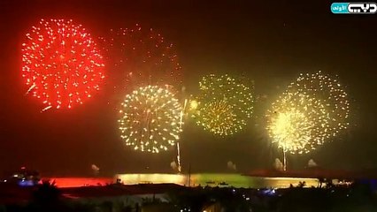Watch- Dubai New Year 2016 fireworks Burj Al-Arab