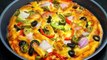 Pizza Recipe-Vegetable Cheese Pizza Recipe-Homemade Pizza recipe-Veg Pizza