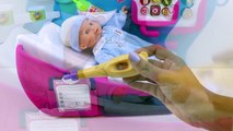 New Baby Doll at the Doctor Pretend To Play with Medical Center Play Set