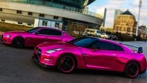 Pink Chrome Wrap Mustang GT Chrome Paint Perfected
