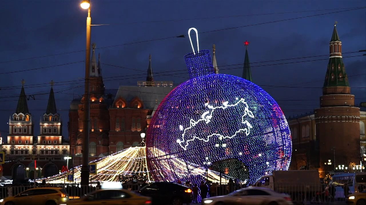 A Moscou, la Place Rouge sous haute sécurité pour le réveillon