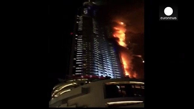 Huge fire engulfs Dubai hotel ahead of New Year’s Eve fireworks display