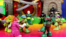 Teenage Mutant Ninja Turtles TMNT Half Shell Heroes Battle Imaginext Warriors To Save Case