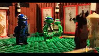 LEGO Ninjago Rebooted Battle Torunament Jay VS TMNT Leo Brickfilm