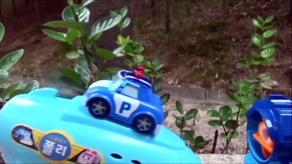 [버블쏘기2] 로보카폴리 엠버 버블건 Robocar Poli bubble gun toys