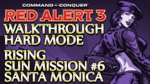 Ⓦ Command and Conquer: Red Alert 3 Walkthrough ▪ Hard - Rising Sun Mission 6 ▪ Santa Monica
