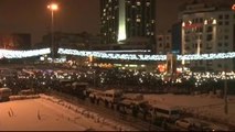 Taksim'de Yeni Yıl Coşkusu