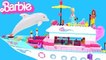 Barbie Luxury Yacht Mermaid Party --- Mega Bloks Barbie Boat Toy Unboxing