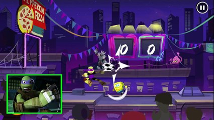 Teenage Mutant Ninja Turtles | Lets Play Soccer Stars w/ Donnie & SpongeBob |