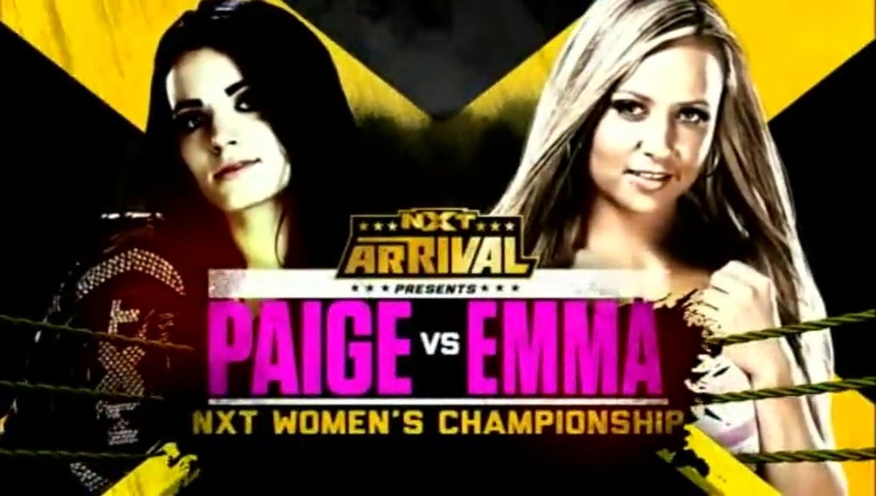 NXT Women's Championship Match - Paige vs Emma 27-02-14