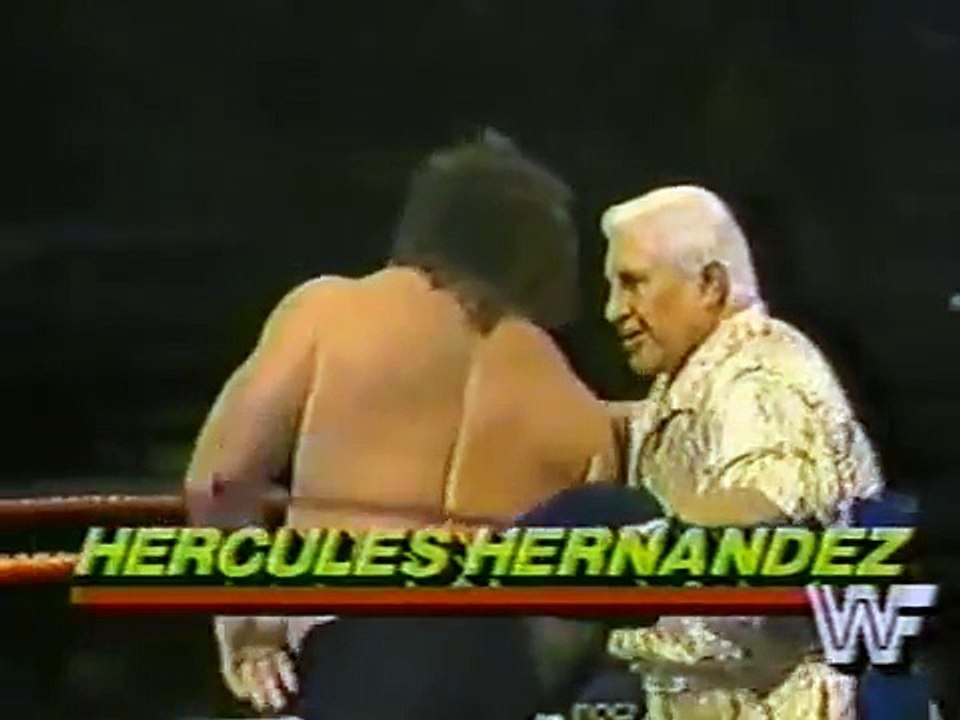 Hercules in action   Championship Wrestling Nov 30th, 1985
