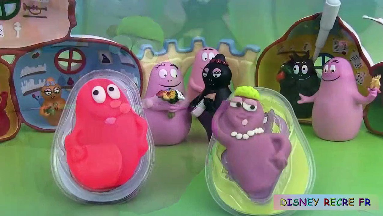 Barbapapa Pâte à modeler Play Doh Giocacrea Barbapapà Pasta per Giocare