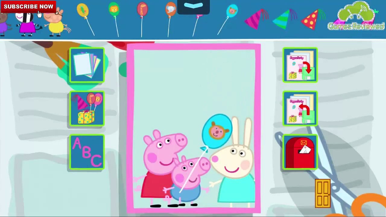 Playthrough Peppa Pig Party Time iOS Game Walkthrough - iPad Games for Children walkthrough