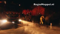 Brandweer Steenwijk 'verzuipt' ondergrondse container