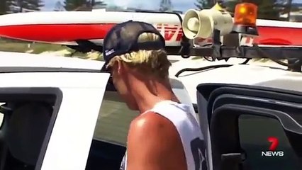 Lifeguard Nick Malcolm hailed a hero for saving Prince Christian