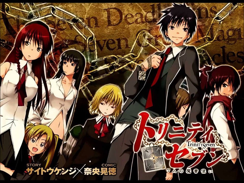 Quickies Anime Review - Trinity Seven | トリニティセブン