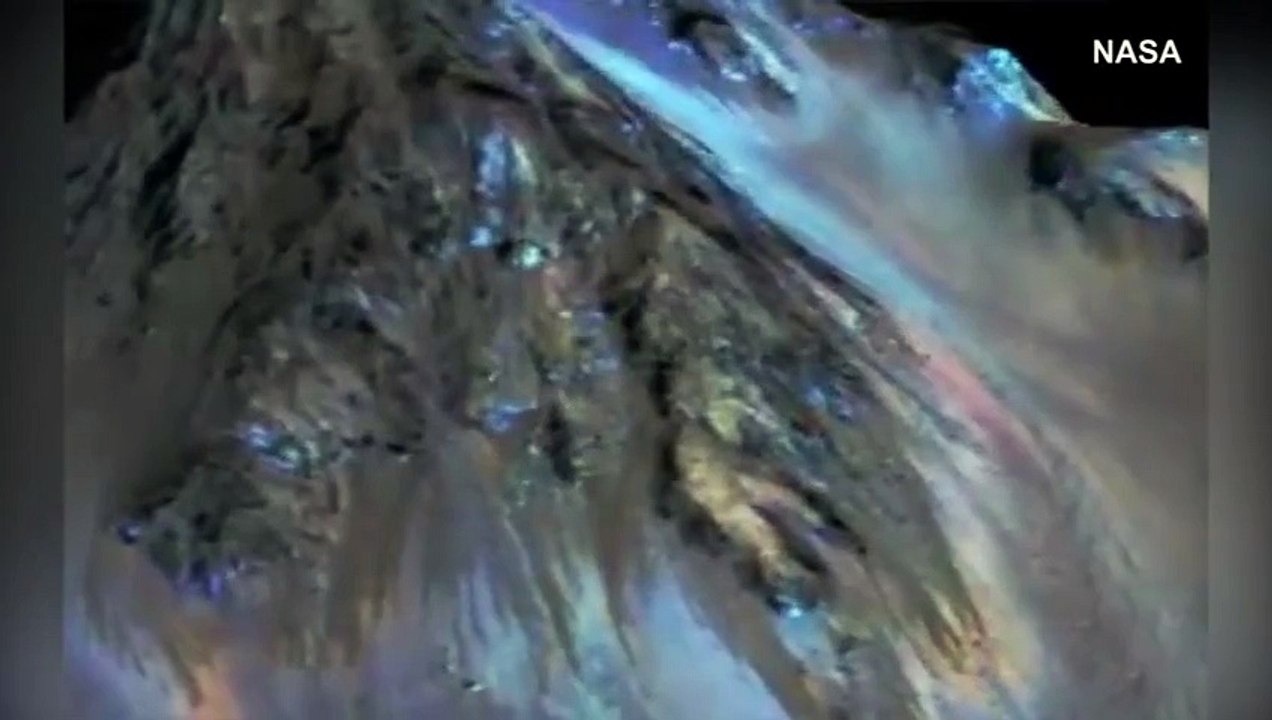 NASA animation reveals possible water flow on Mars