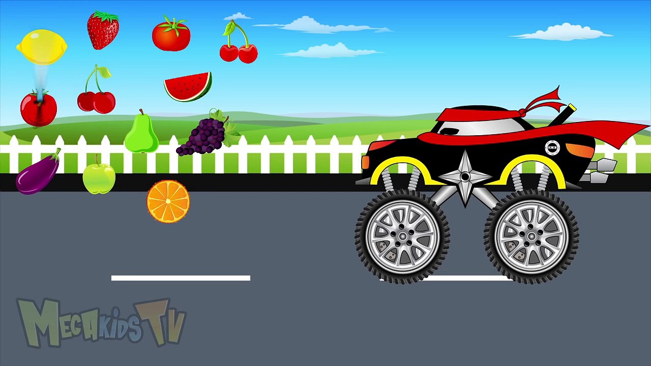 Ninja Truck - Monster Trucks For Children - Mega Kids Tv