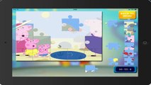 game peppa pig PEPPA PIG puzzle 16 HD ipad english gameplay peppa pig puzzle