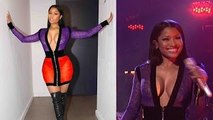 Nicki Minaj Goes BRALESS & Flaunts BOOBS While Debuting The Hills On The SNL With The Weeknd