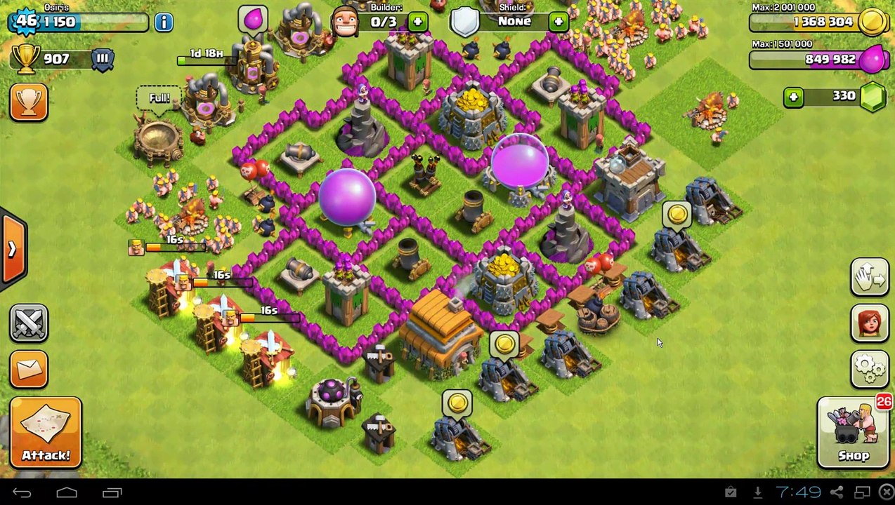 Clash of Clans Town Hall 6 Farming Strategy Guide