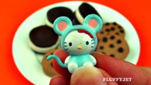 KZKCARTOON TV-Play-Doh Ice Cream Oreo & Choc Chip Cookie Surprise Eggs Angry Birds Toy Story Barbie Toys FluffyJet